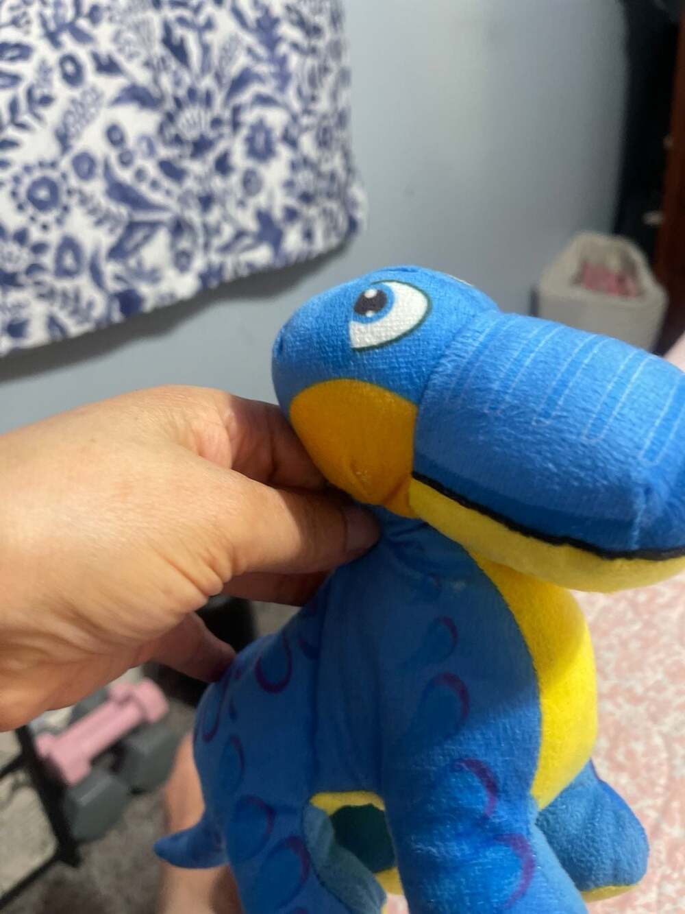 Just Play Dino Ranch Blitz the Raptor 6-inch Small Plush Stuffed Animal